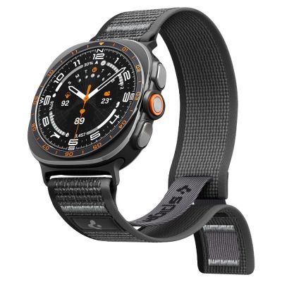 2. Pasek Spigen Athlex Air na Samsung Galaxy Watch Ultra 47 mm - czarno-szary