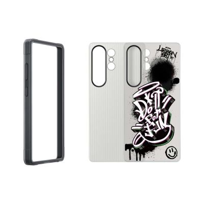 7. Etui silikonowe Samsung Flipsuit Case Rugged EF-JS938CBEGWW do Samsung Galaxy S25 Ultra - czarne