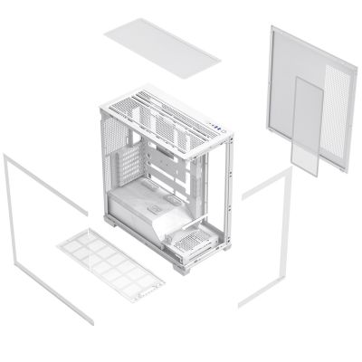 11. MODECOM OBUDOWA VOLCANO STELLAR PLUS MIDI BIAŁA