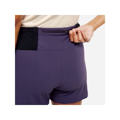 6. Szorty damskie MILLET Intense Pro Light Sh W 5'' fioletowe śliwkowe