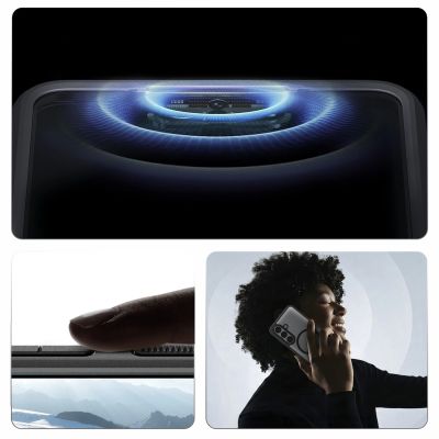 21. Etui Spigen Ultra Hybrid Mag MagSafe na Samsung Galaxy S26+ - przezroczysto-czarne