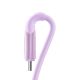 2. Kabel Joyroom S-A59 Vibrant Series 3A USB-A - USB-C 1,2m - fioletowy