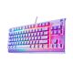 Klawiatura SteelSeries Apex 3 TKL US, kolor lawendowy