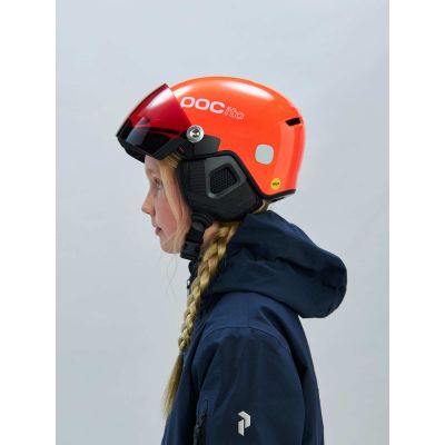 2. Kask narciarski POC POCito Obex Visor pomarańczowy