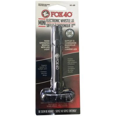 10. GWIZDEK FOX 40 ELECTRONIC MINI CZARNY