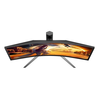 25. AOC G4 CU34G4ZCA monitor komputerowy 86,4 cm (34") 3440 x 1440 px Wide Quad HD Czarny, Czerwony