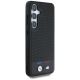 4. Etui BMW Leather Tricolor Stripe MagSafe na Samsung Galaxy S25 - czarne