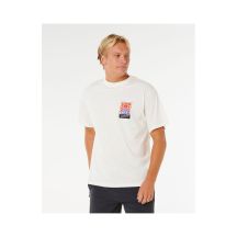 Koszulka męska RIP CURL Search Dawn Tee biała