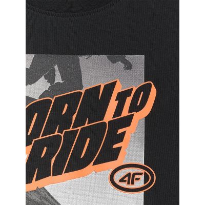 5. T-shirt bawełniany chłopięcy 4F 4FJRSS26TTSHM4170-20S