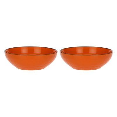 Zestaw 2 misek do sałatek Concerto Arancione - Pomarańczowy, 26 cm