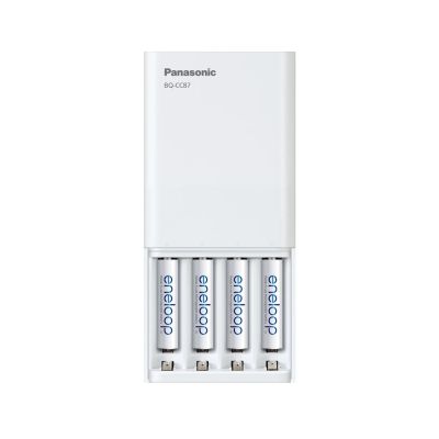 5. ŁADOWARKA PANASONIC SMARTPLUS USB + 4 x AA ENELOOP 2000 mAh