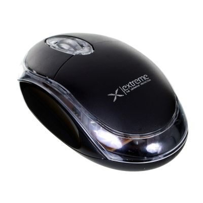 5. Mysz EXTREME HARRIER XM105K (optyczna; 1000 DPI; kolor czarny)