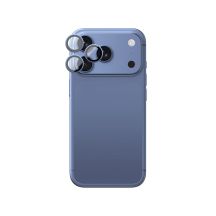 Szkło szafirowe na obiektyw aparatu AMAZINGTHING Titan Vision Lens Sapphire na iPhone 18 Pro / 18 Pro Max - niebieskie