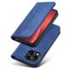 4. Magnet Fancy Case etui do iPhone 13 Pro pokrowiec portfel na karty kartę podstawka niebieski