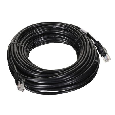 2. Patchcord UTP Lanberg PCU5-10CC-1500-BK (RJ45 - RJ45 ; 15m; UTP; kat. 5e; kolor czarny)