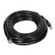 2. Patchcord UTP Lanberg PCU5-10CC-1500-BK (RJ45 - RJ45 ; 15m; UTP; kat. 5e; kolor czarny)