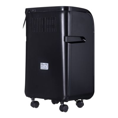 15. Niszczarka Activejet ASH-2502C, P-4, 28 l, ścinki 4x40 mm, 25 kartek, czarna