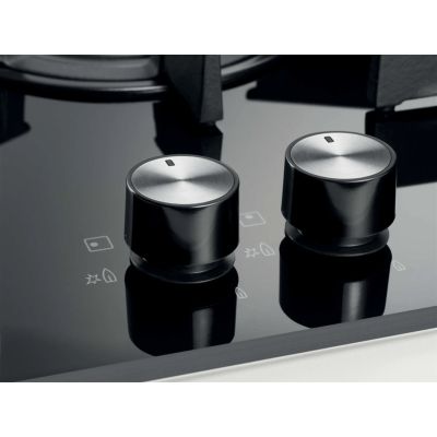 9. Electrolux EGC3322NVK płyta kuchenna Czarny Wbudowany Gaz 2 stref(y)