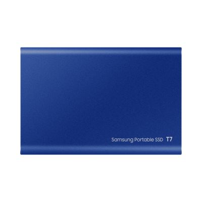 16. Dysk zewnętrzny SSD Samsung T7 (1TB; USB 3.2; niebieski; MU-PC1T0H/WW)