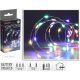 LAMPKI DRUCIKI NA BATERIE GIRLANDA 40 LED MULTIKOLOR