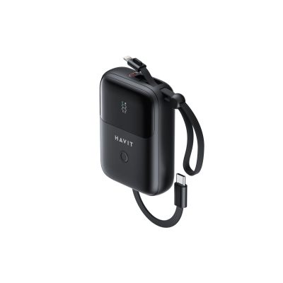 4. Powerbank Havit PB5215 10000mAh (czarny)