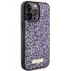 4. Etui Guess Rhinestone Metal Logo na iPhone 15 Pro - różowe