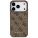 3. Etui Guess 4G Classic na iPhone 17 Pro / 18 Pro - brązowe
