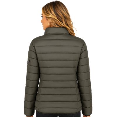 2. Kurtka damska Geographical Norway ATIKOLOR BASIC DB KAKI LADY 096 (WY4205F/GN-KAKI)