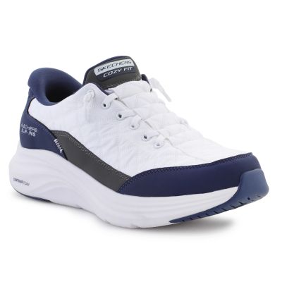 Skechers Slip-ins: Contour Foam - Cozy Fit 232619-WNV White/Navy
