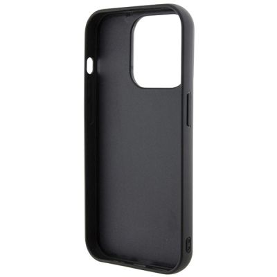 7. Etui Karl Lagerfeld Gripstand Saffiano Karl&Choupette Pins na iPhone 13 Pro / 13 - czarne
