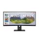 Monitor Lenovo ThinkVision T34WD-40 64AEGAT1EU_D LED display 86,4cm (34") 3440 x 1440 px Wide Quad HD Czarny