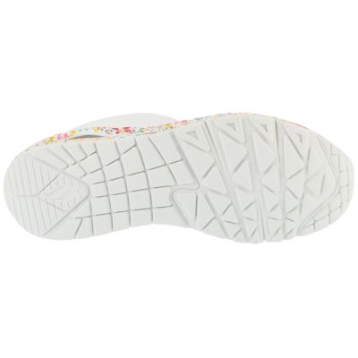 4. Skechers Uno - Majestic Garden 155583-WMLT Białe 36