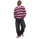 4. Karl Kani bluza college stripe boxy rugby shirt PD00016483