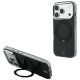 Etui Mercedes Ring Stand Iconic Logo MagSafe na iPhone 18 Pro Max / 17 Pro Max - czarne
