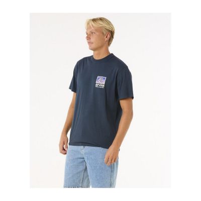 2. Koszulka RIP CURL Raw Energy Trad Tee granatowy