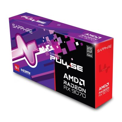 6. Karta graf. SAPPHIRE PULSE RX 9070 GAMING 16GB