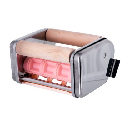 9. GEFU 28300 urządzenie do wyrobu makaronu i ravioli Ręczna maszynka do makaronu