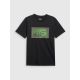 7. T-shirt regular z nadrukiem męski 4F 4FRAW25TTSHM3612-20S