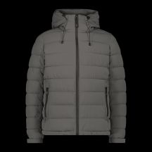 Kurtka z kapturem męska CMP zimowa sportowa ocieplana szara (34K0167/E910)