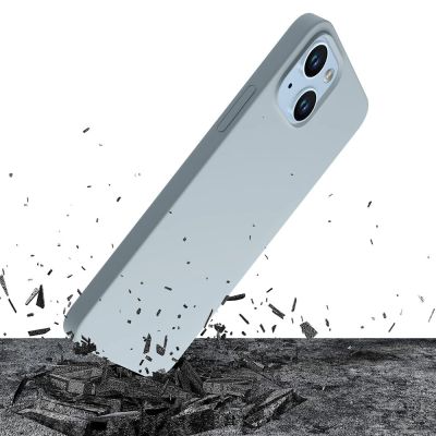 3. Etui 3mk Hardy Silicone MagCase na iPhone 14 Plus - niebieskie