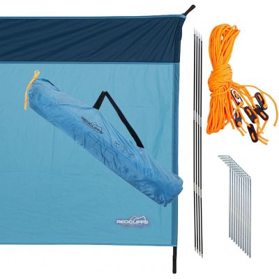 2. PARAWAN PLAŻOWY 5x1,4M W POKROWCU REDCLIFFS