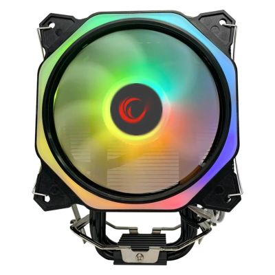 6. Chłodzenie CPU Rampage OCTAGONC50-BLACK LGA1700/AM5 1800RPM wentylator 120mm ARGB PWM