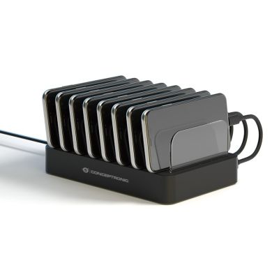 2. Conceptronic OZUL02B ładowarka do urządzeń przenośnych Uniwersalne Czarny Prąd przemienny Wewnętrzna