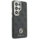 4. Etui Guess 4G Rhinestone Round Logo MagSafe na Samsung Galaxy S26 Ultra - czarne