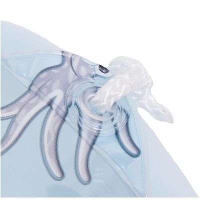 3. MATERAC PLAŻOWY Z OKIENKIEM RYBKI MORSKIE 72x47CM 35451