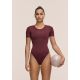 4. Body CASALL Studio Body Short Sleeve kolor bordowy