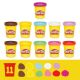6. Play-Doh Super Slice Cake Play Kitchen Set Zestaw do zabawy z modeliny 624 g Wielobarwny