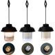 5. LATARKA LAMPA CAMPING USB 3 RODZAJE ŚWIATŁA REDCLIFFS CZARNY