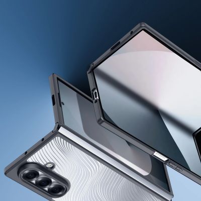 9. Etui Dux Ducis Aimo na Samsung Galaxy Z Fold7 - czarne