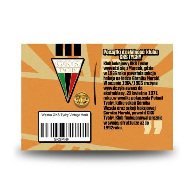 8. Wpinka GKS Tychy Premium SREBGKS-PIN